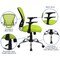 Emma and Oliver Mid-Back Mesh Swivel Task Office Chair with Chrome Base and Arms